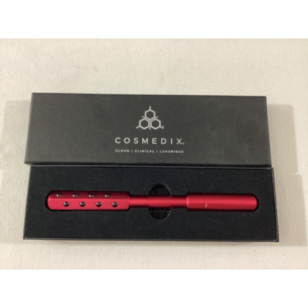 Cosmedix Clean Clinical Luxurious red facial roller NIB